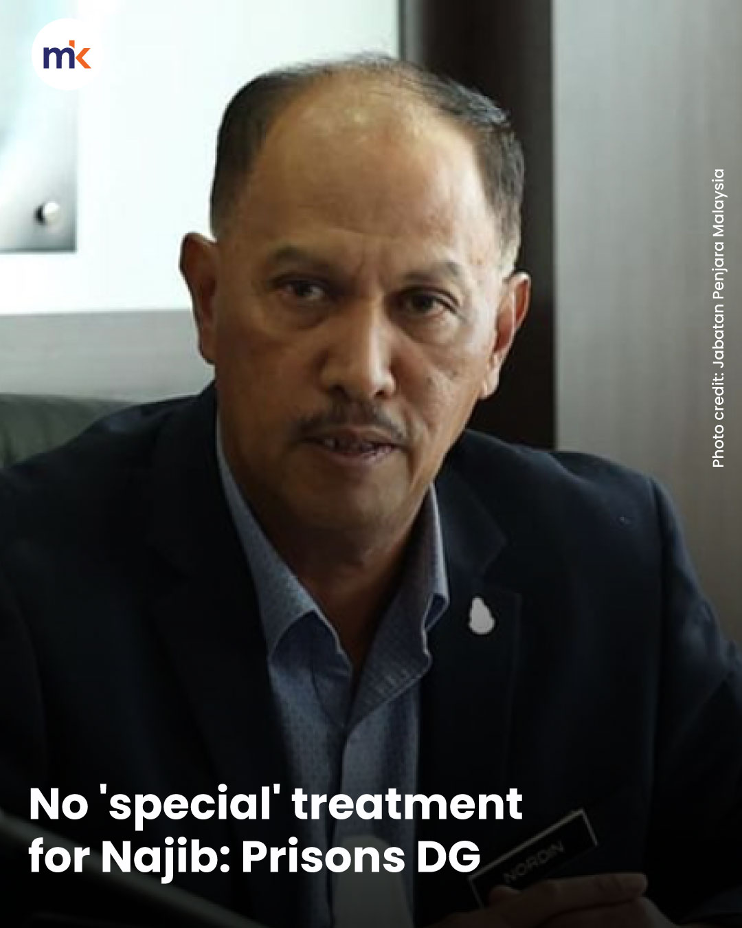 No 'special' treatment for Najib: Prisons DG