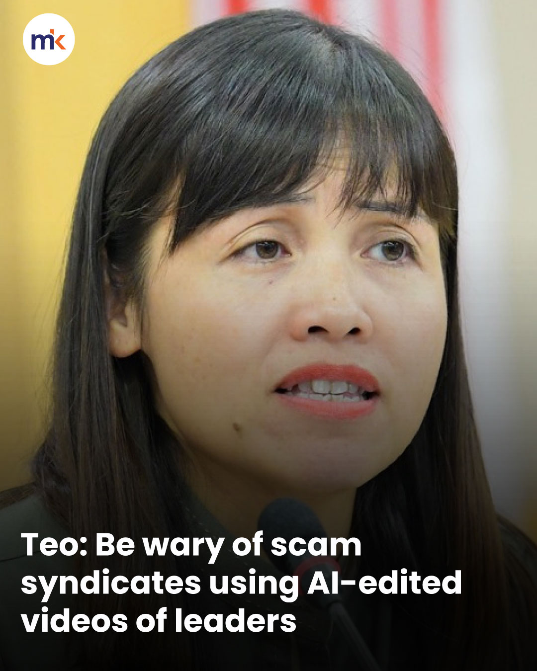 Teo: Be wary of scam syndicates using AI-edited videos of leaders