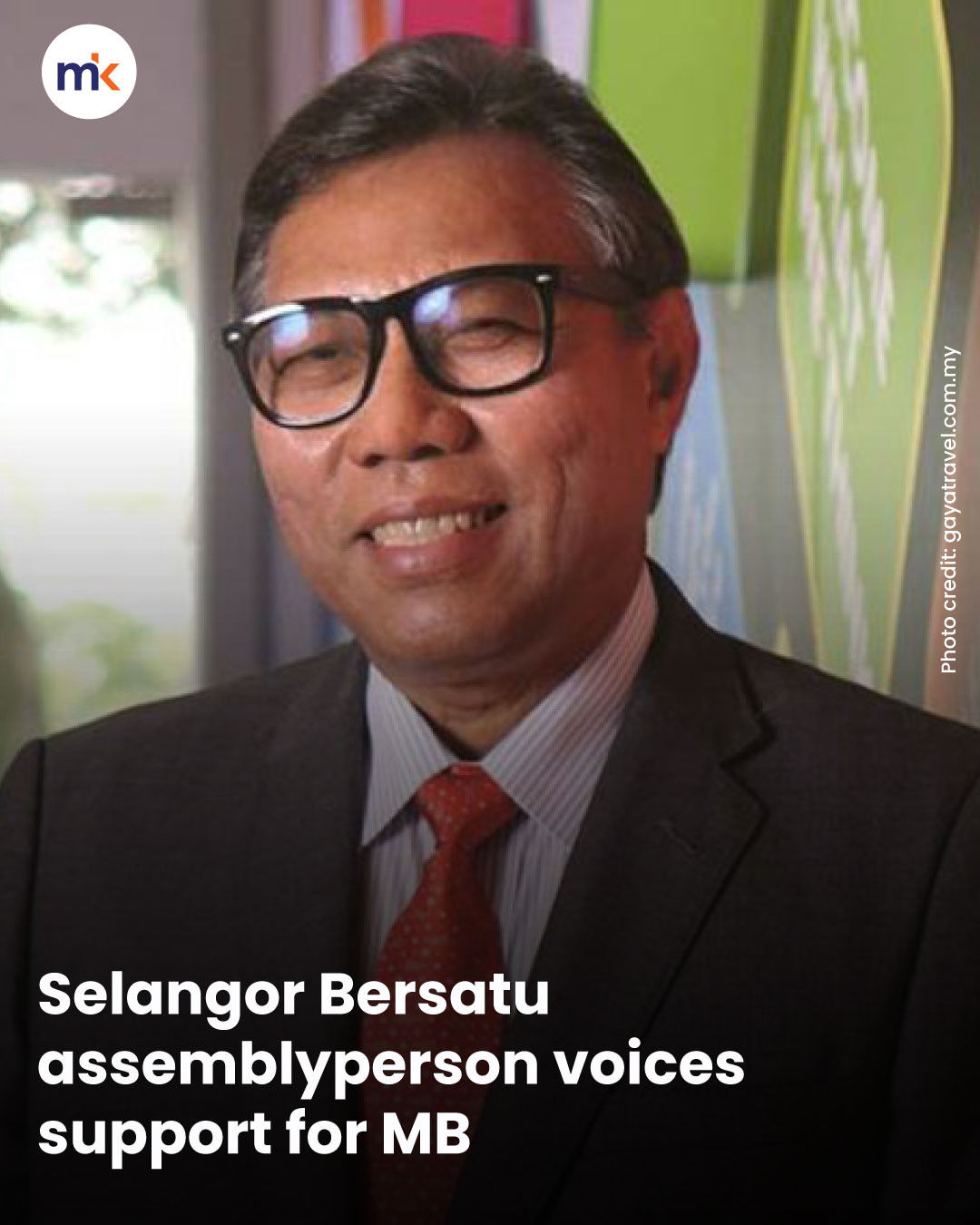 Selangor Bersatu assemblyperson voices support for MB