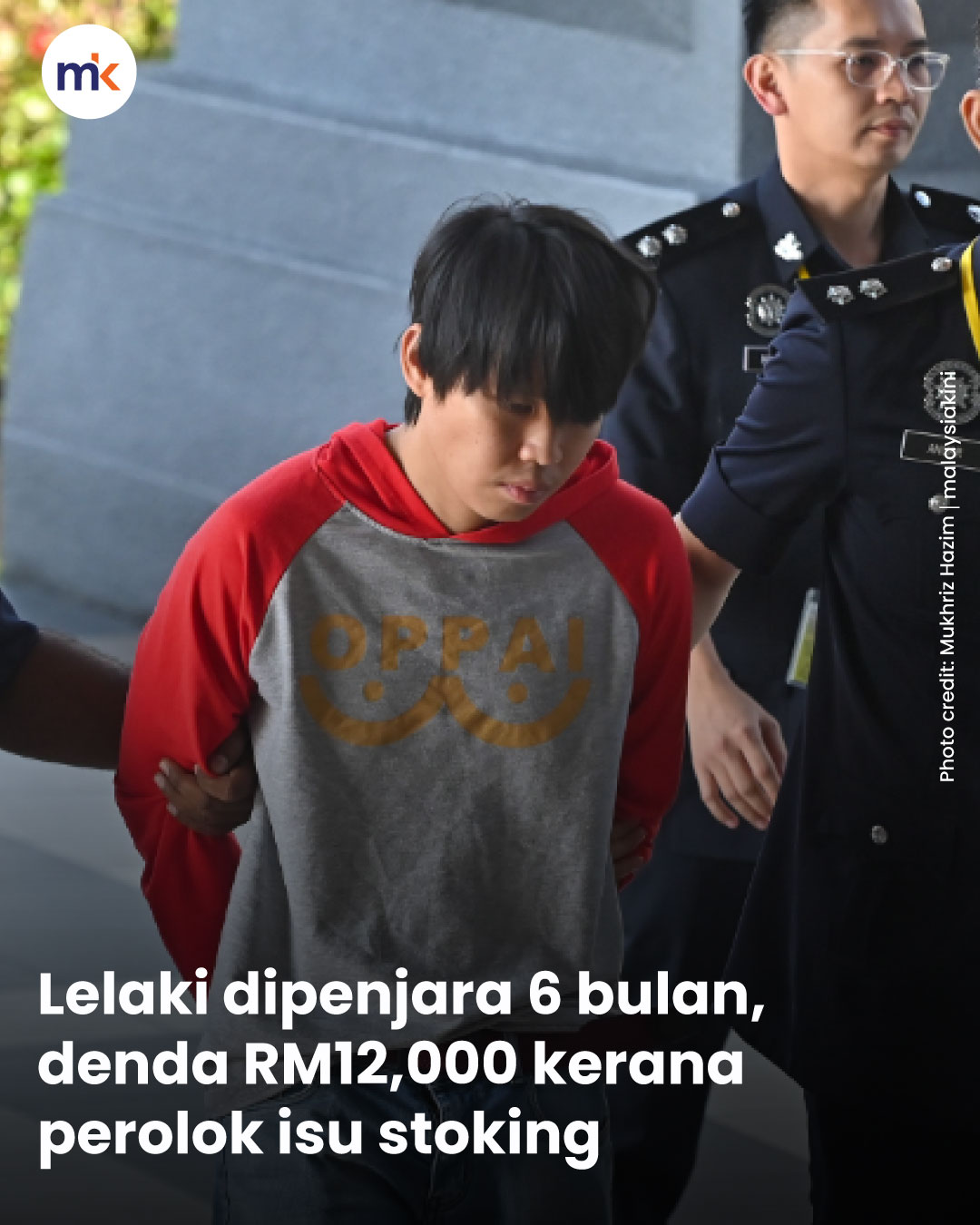Lelaki dipenjara 6 bulan, denda RM12,000 kerana perolok isu stoking