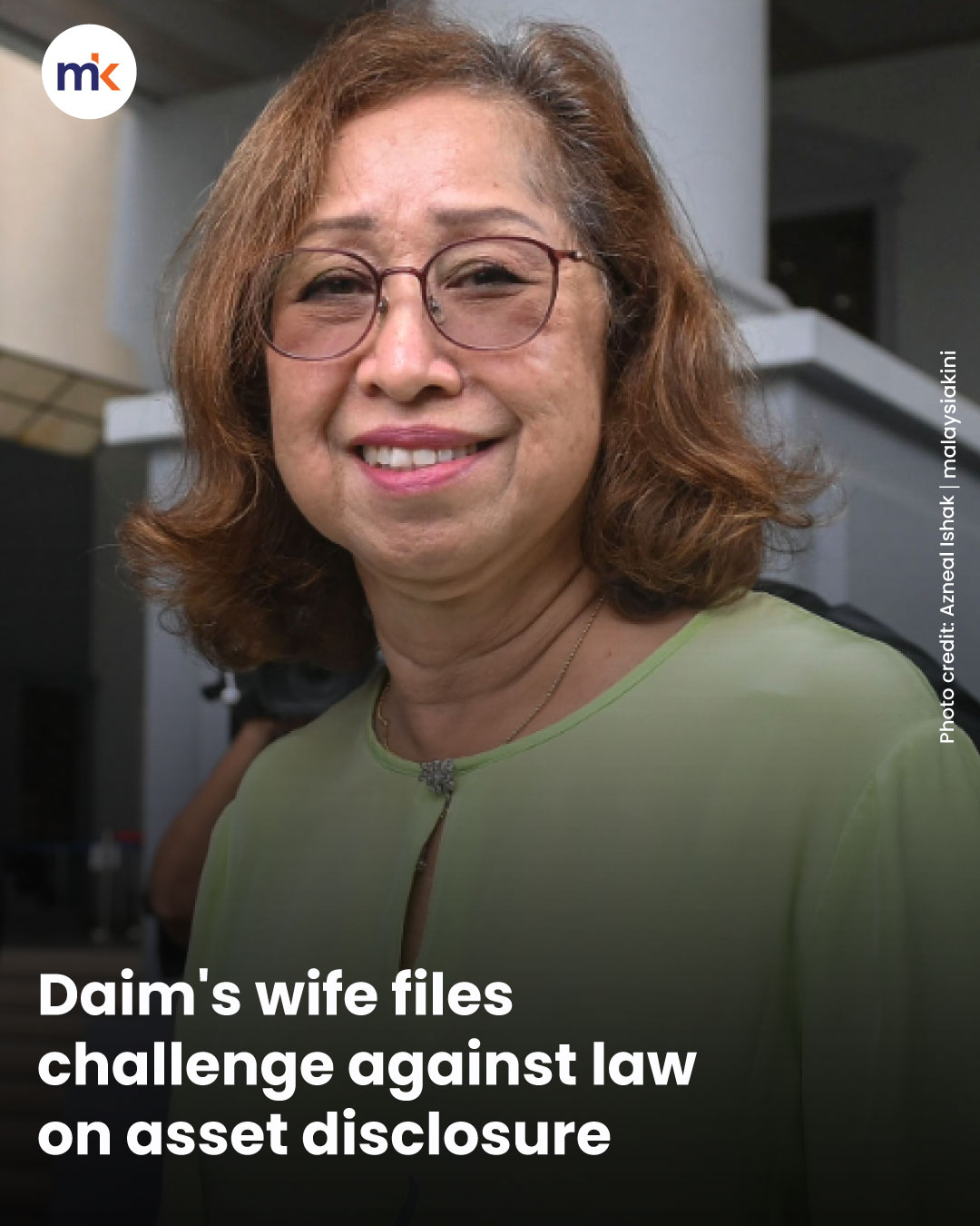 Daim's wife files challenge against law on asset disclosure