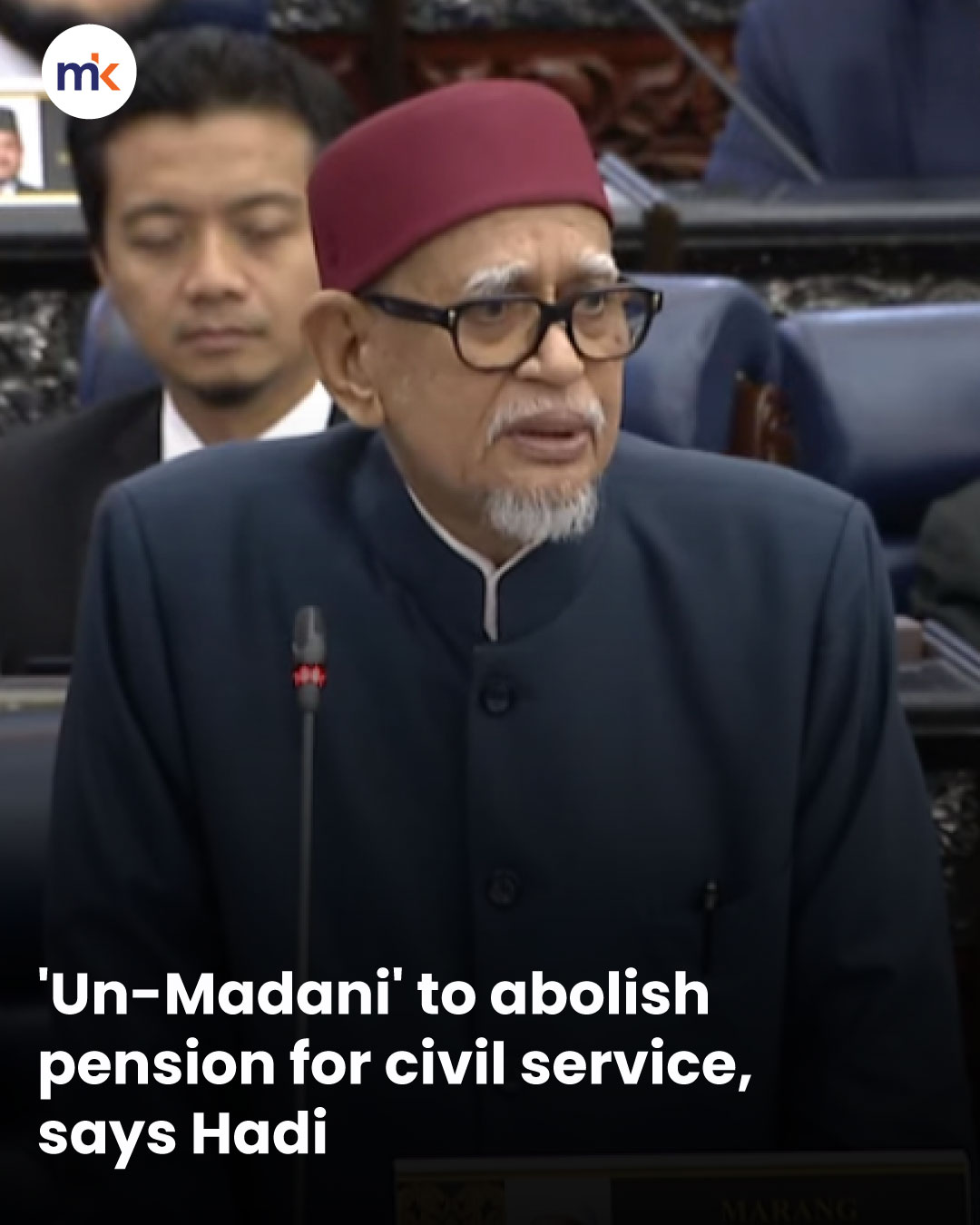 'Un-Madani' to abolish pension for civil service, says Hadi