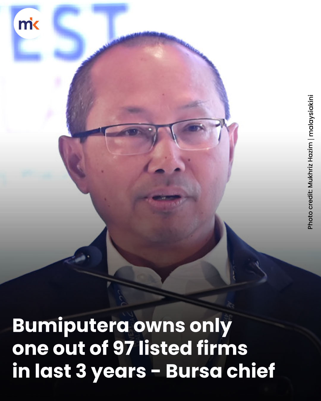 Bumiputera owns only one out of 97 listed firms in last 3 years - Bursa chief