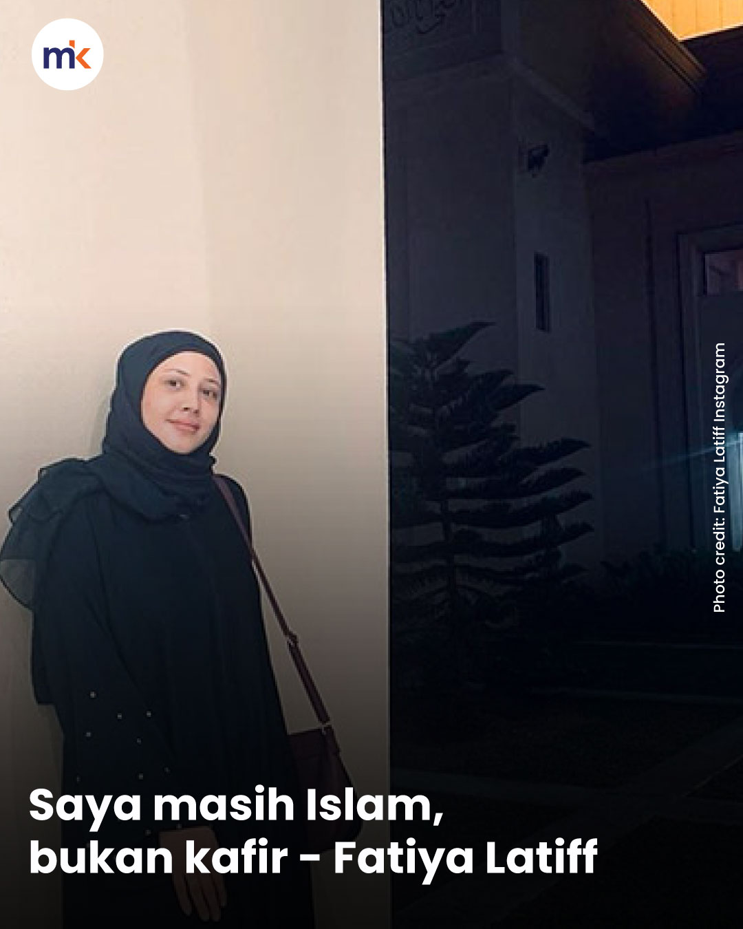 Saya masih Islam, bukan kafir - Fatiya Latiff