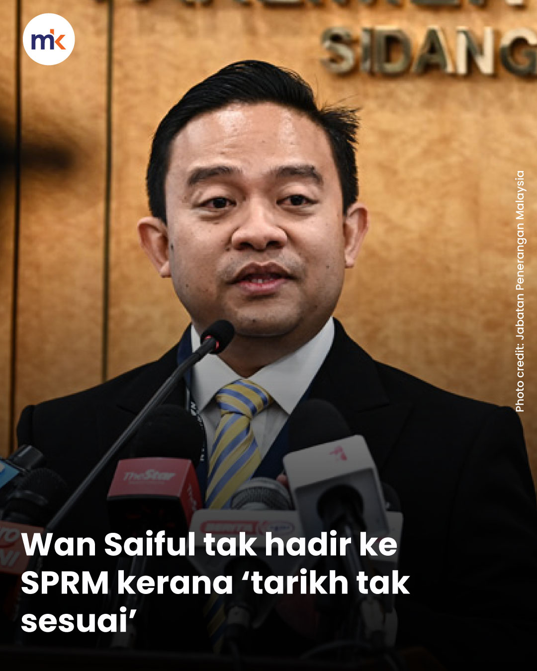 Wan Saiful tak hadir ke SPRM kerana ‘tarikh tak sesuai’