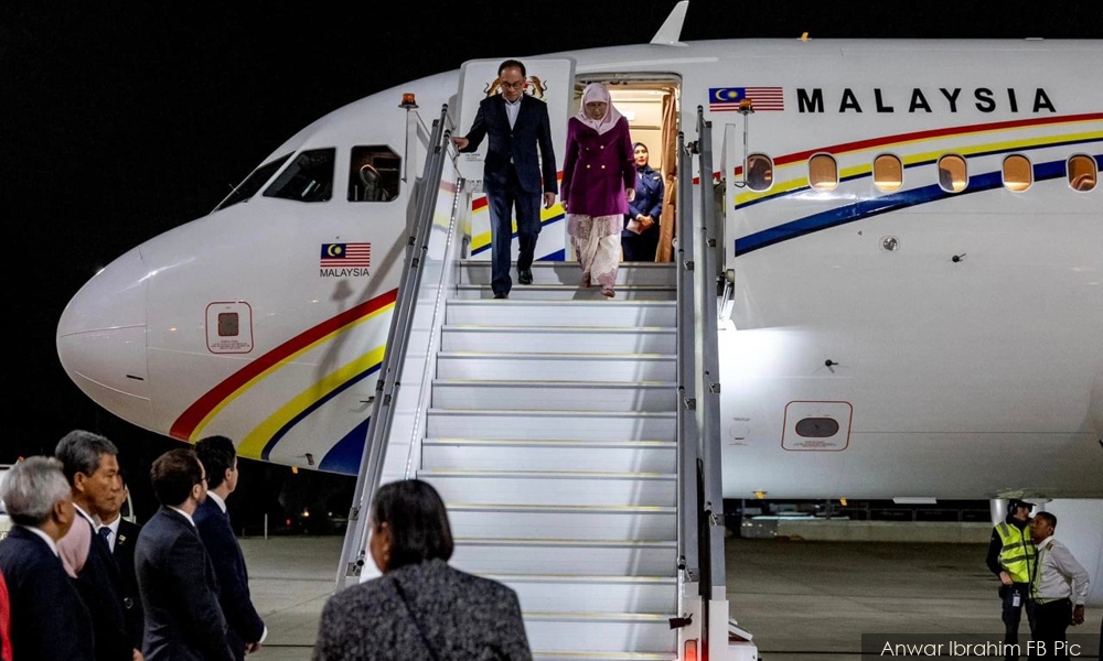 Anwar tiba di Melbourne, lawatan rasmi ke Australia
