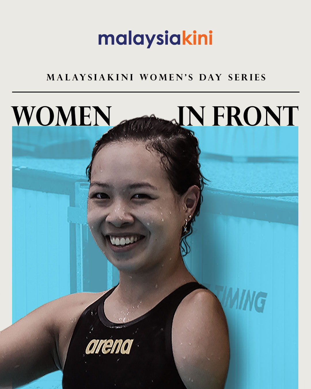 Fastest one-armed woman swimmer in SEA voice for para-athletes