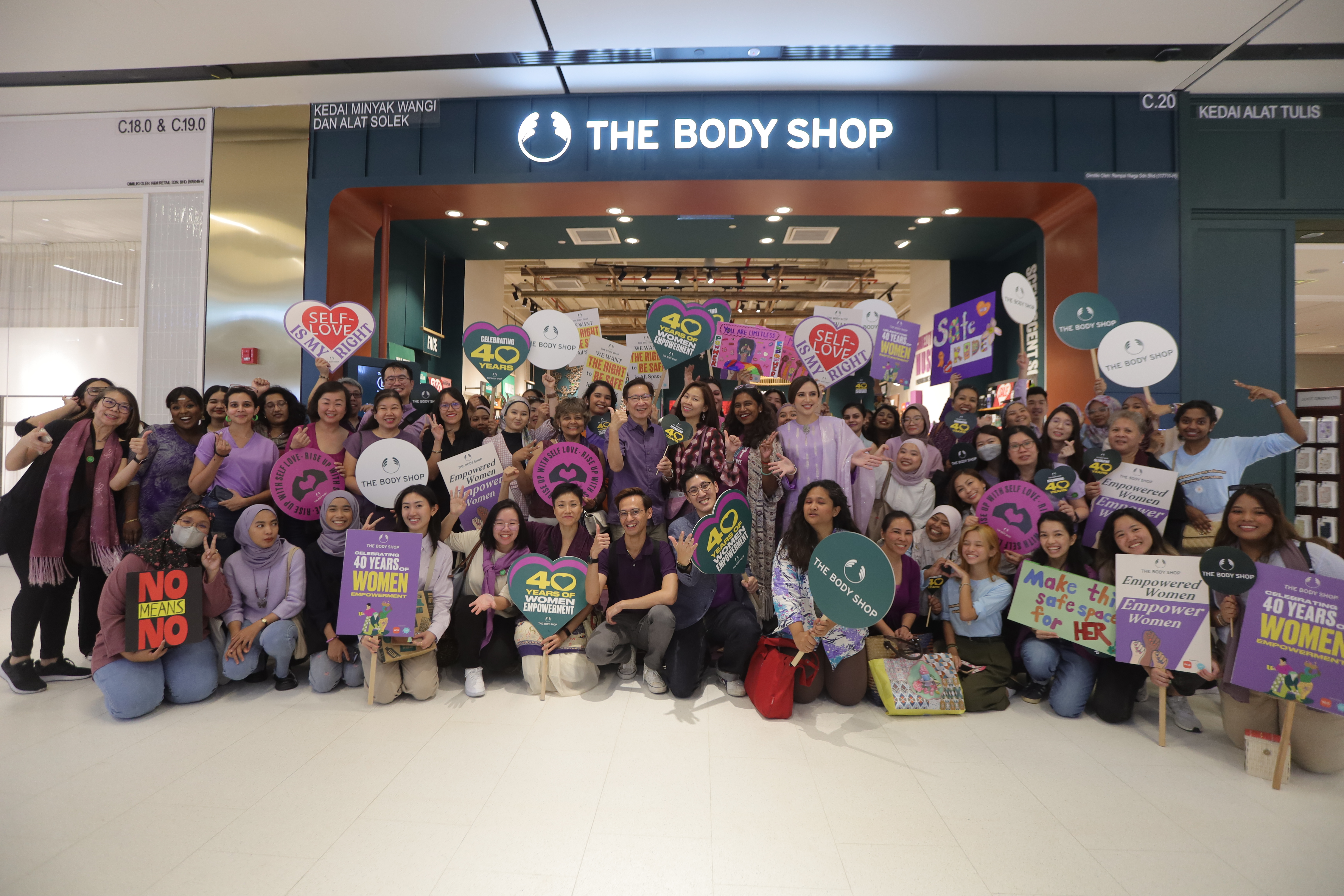Ride to Empower: The Body Shop Malaysia Celebrates 40 Years of Women Empowerment With a Memorable Train Ride to Empower Women’s Right to Safety in All Spaces.