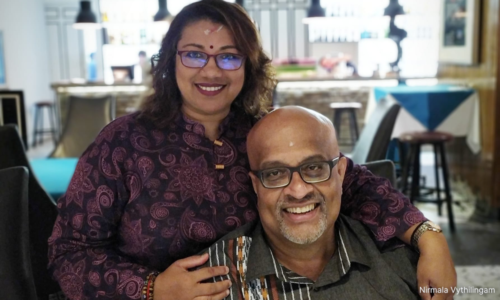 In sickness and health, husband gifted with new lease of life