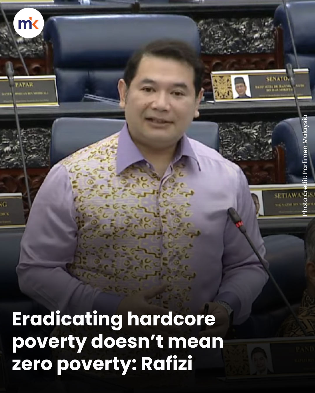 Eradicating hardcore poverty doesn’t mean zero poverty: Rafizi