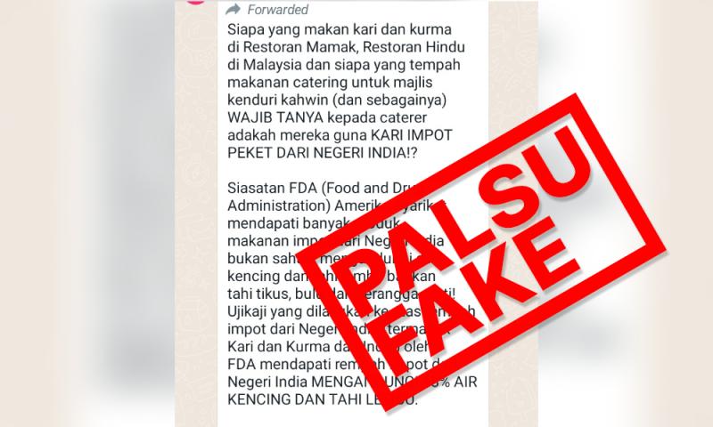 Semak fakta: Dakwaan air kencing, tahi lembu dalam rempah India fitnah