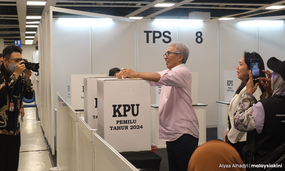Indonesia selesai undi semula di KL: Peratusan keluar undi rendah