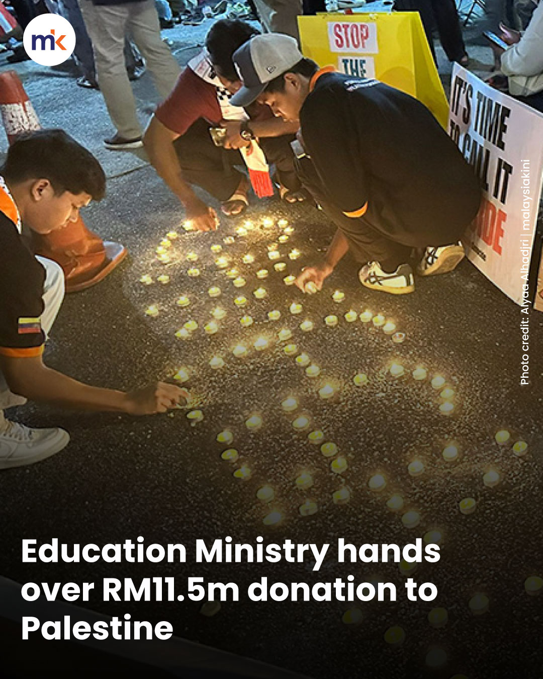 Education Ministry hands over RM11.5m donation to Palestine