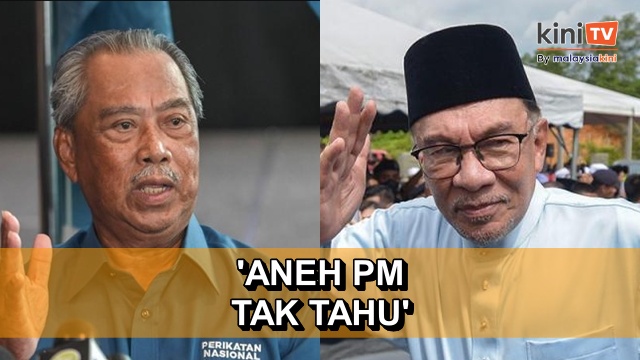 Anwar 'bodoh' jika tak tahu titah addendum pengampunan Najib - Muhyiddin