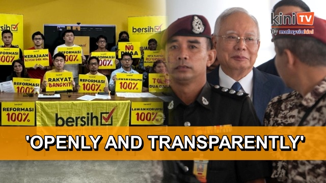 Bersih: Court proceedings on Najib's pardon should be conducted openly