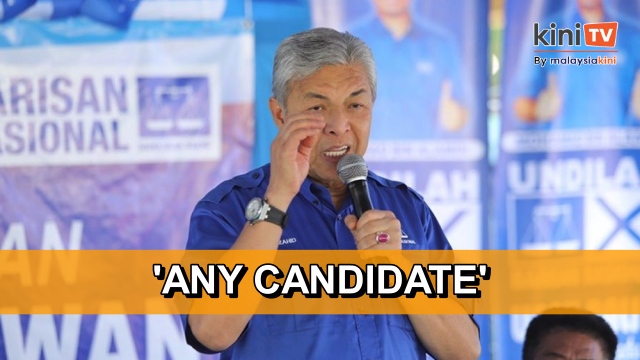 Umno will support any candidate announced by PM, says Zahid