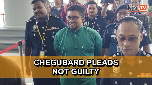 Bersatu man 'Chegubard' charged with defaming Agong