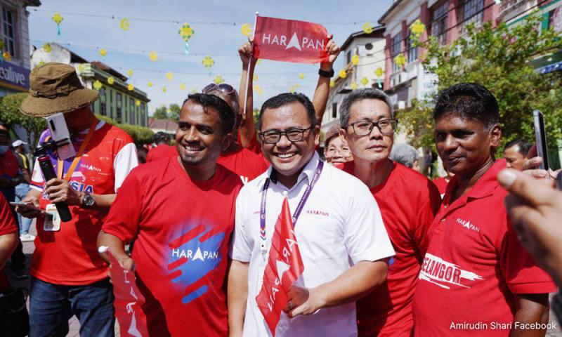 Amirudin jadi 'poster boy' PH di Kuala Kubu Bharu, bukan Anwar