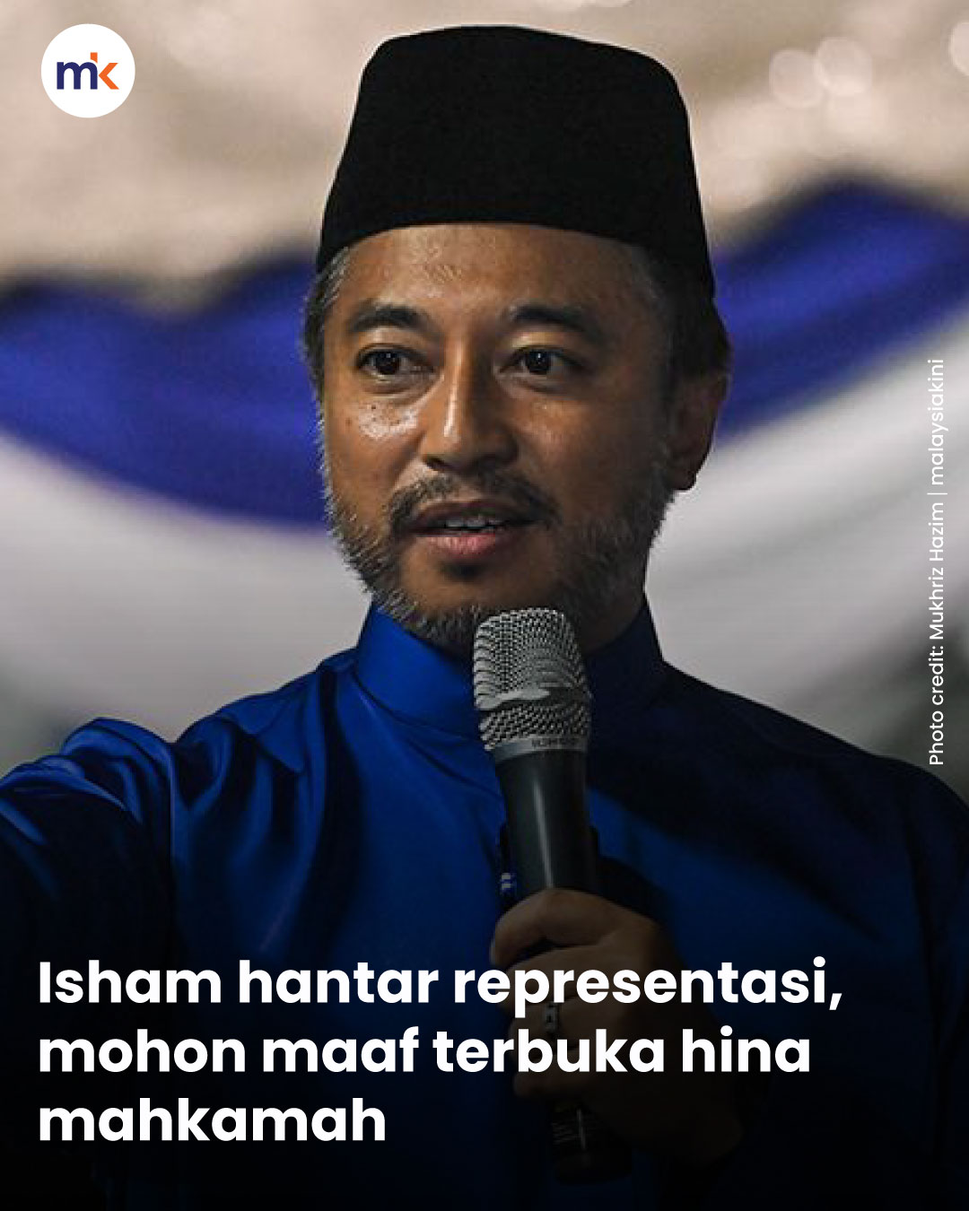 Isham hantar representasi, mohon maaf terbuka hina mahkamah
