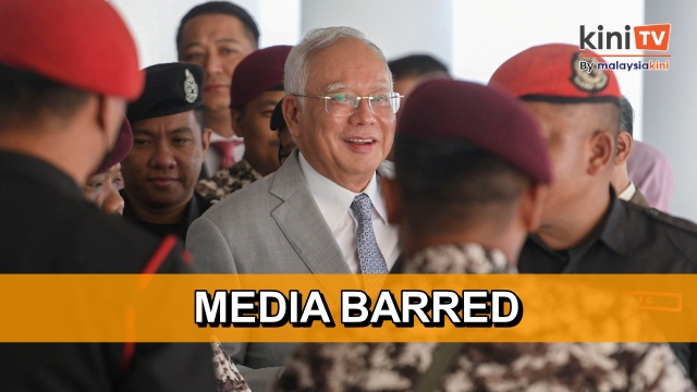 Najib's house arrest: Media barred from covering judicial review