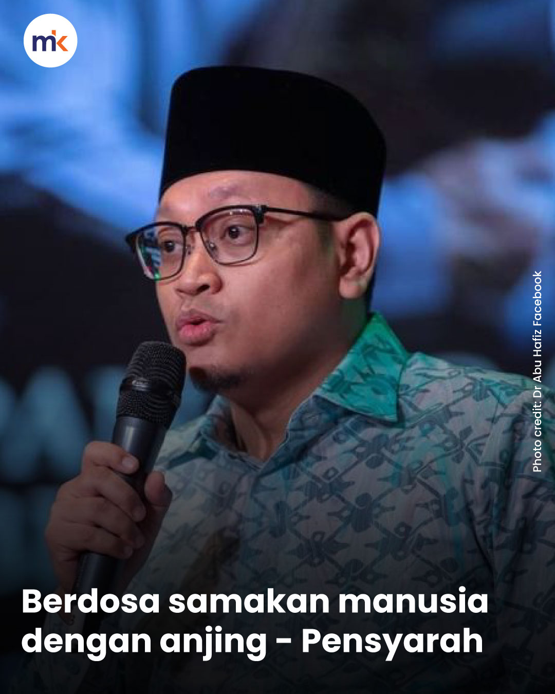 Berdosa samakan manusia dengan anjing - Pensyarah