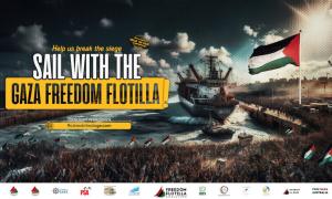 Flotila kemanusiaan ke Gaza tertangguh lagi 