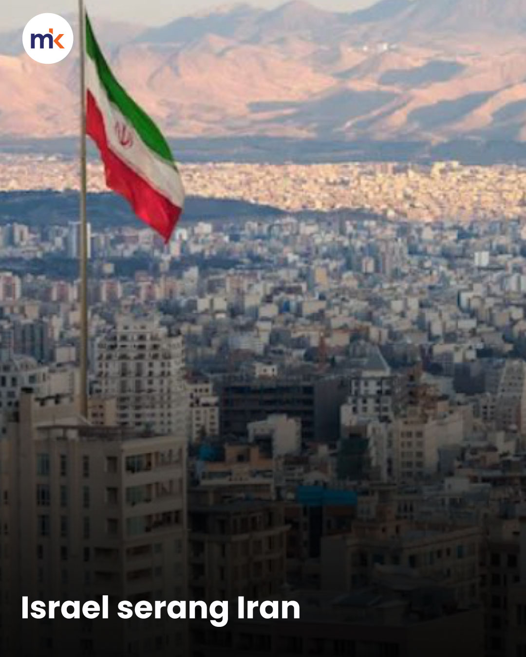 Israel serang Iran