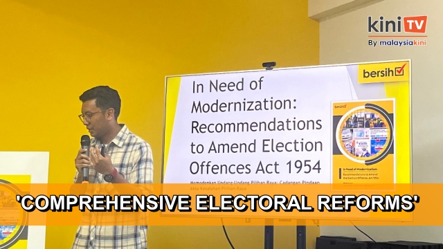 Bersih releases reccomendations for fairer polls