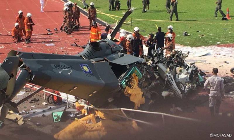 Faktor utama nahas - Helikopter Fennec tersasar, masuk laluan AW139