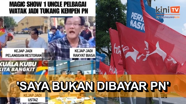 Lelaki dakwa penyokong tegar Anwar, muncul di kempen PN