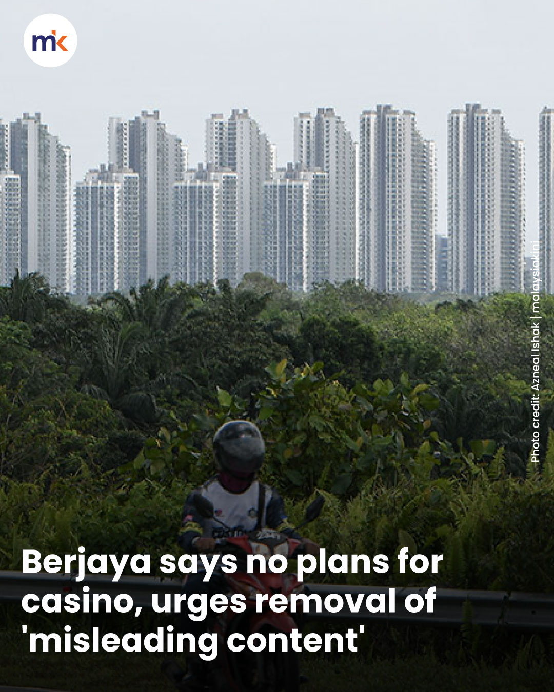 Berjaya says no plans for casino, urges removal of 'misleading content'