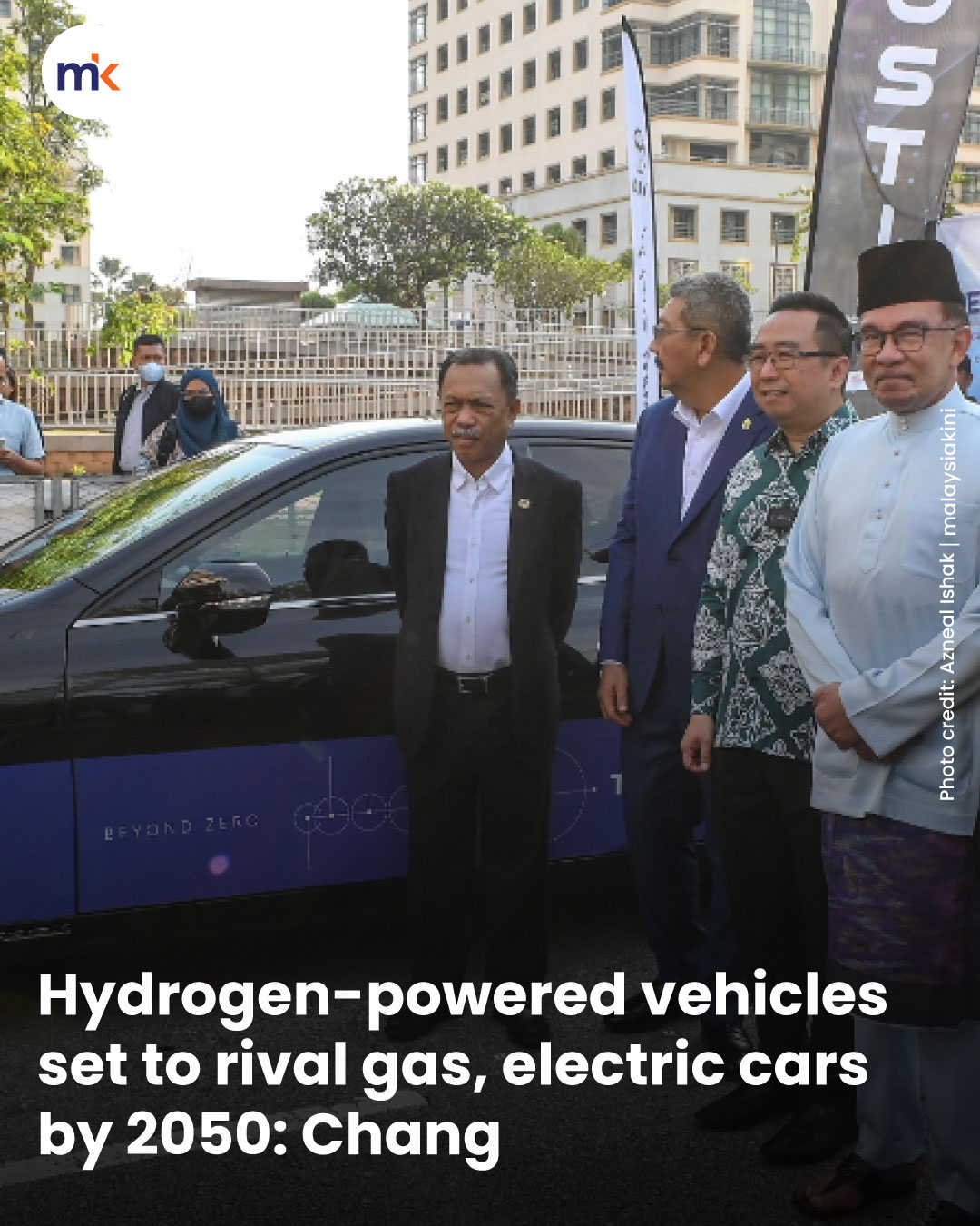 Hydrogen-powered vehicles set to rival gas, electric cars by 2050: Chang