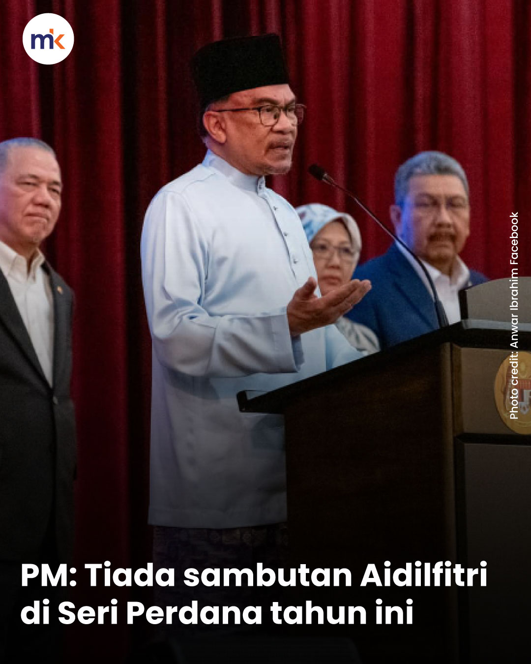 PM: Tiada sambutan Aidilfitri di Seri Perdana tahun ini