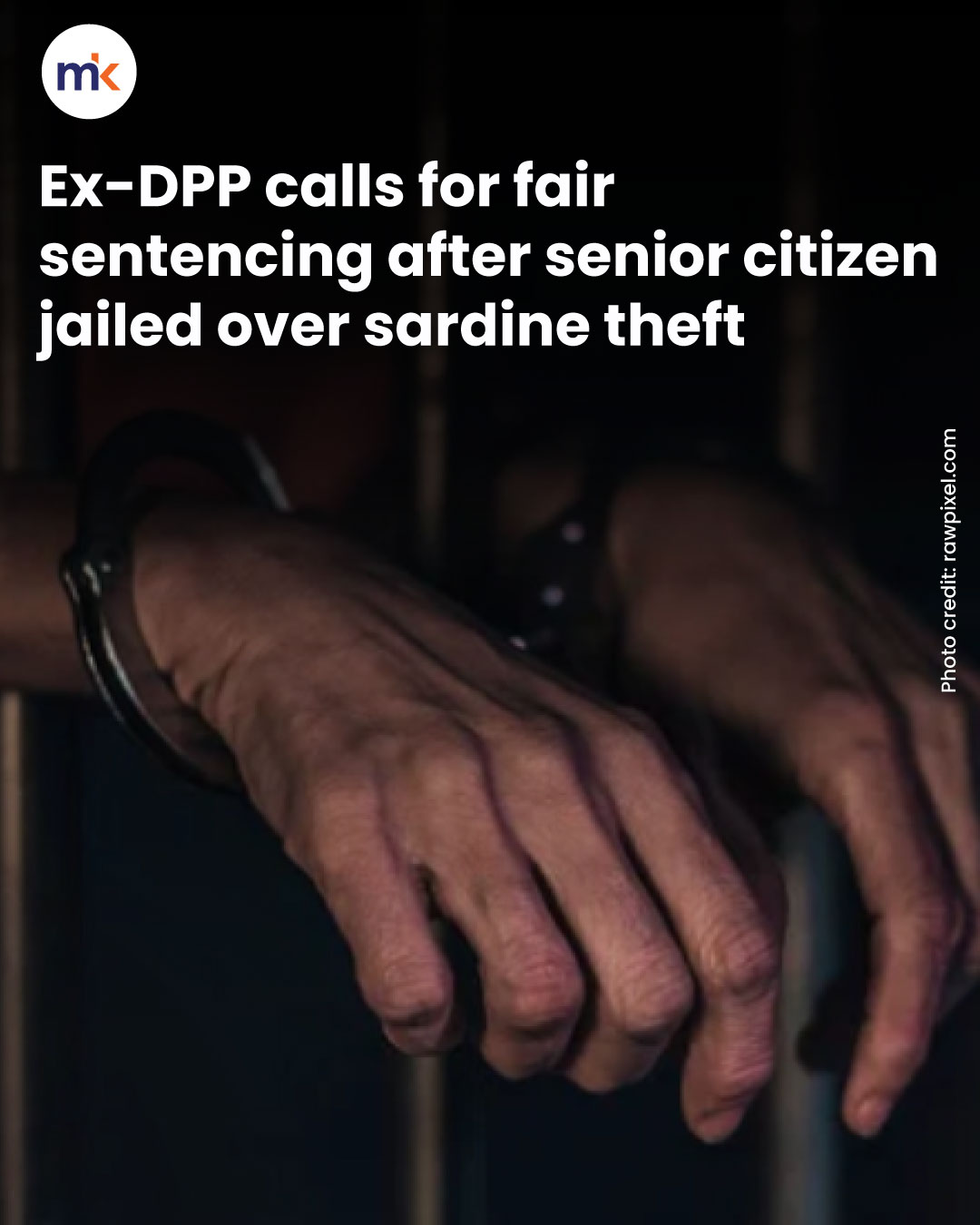 Ex-DPP calls for fair sentencing after senior citizen jailed over sardine theft