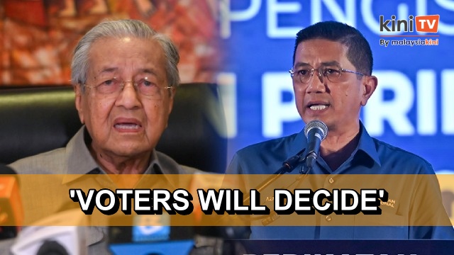 Azmin Ali: Voters, not Mahathir, will decide KKB by-election