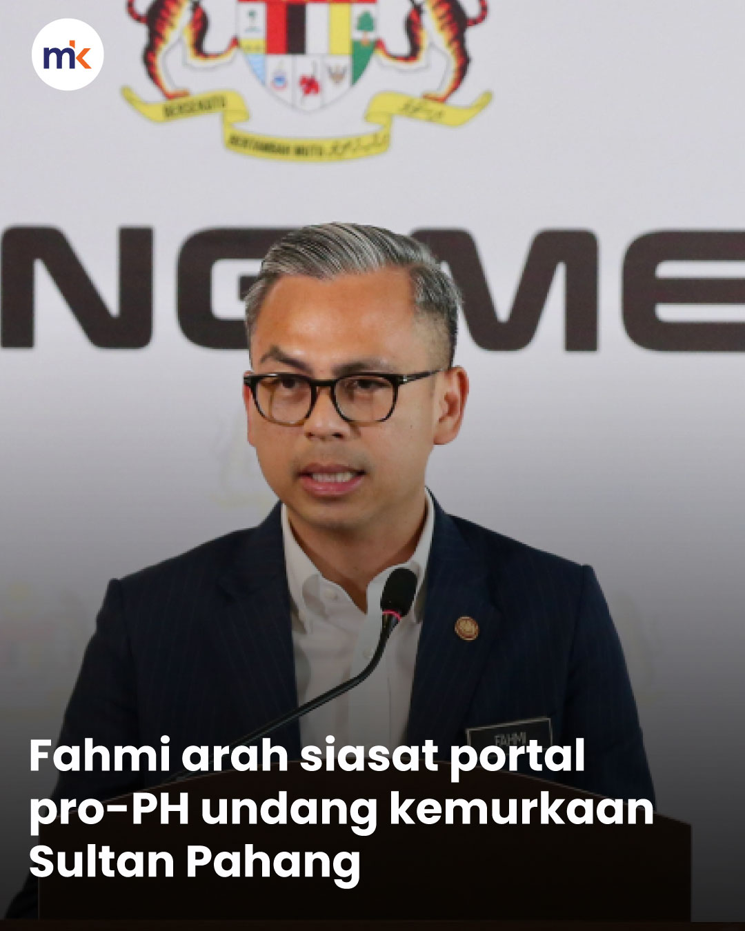 Fahmi arah siasat portal pro-PH undang kemurkaan Sultan Pahang