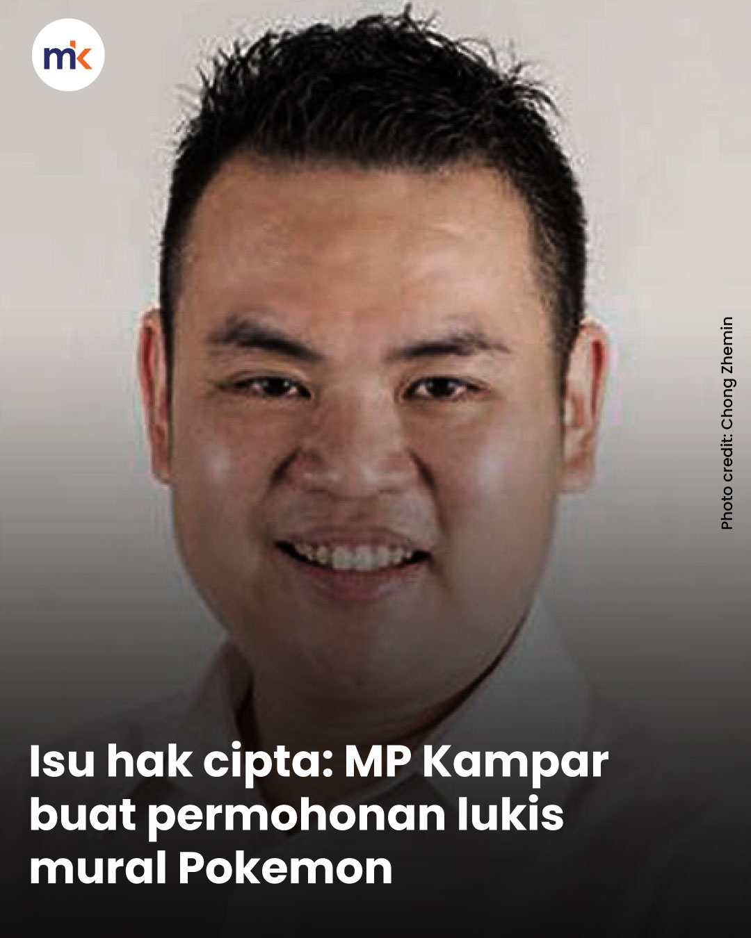 Isu hak cipta: MP Kampar buat permohonan lukis mural Pokemon