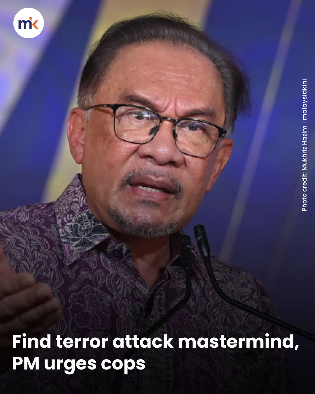 Find terror attack mastermind, PM urges cops