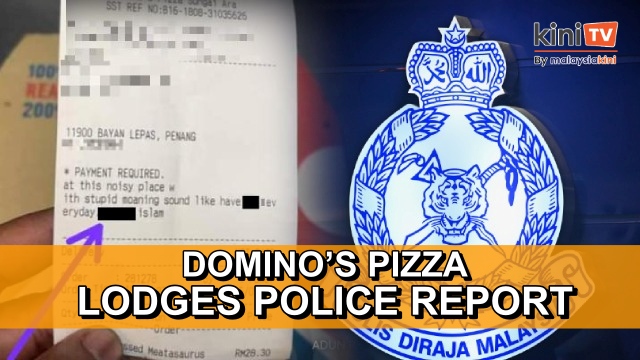 Police investigating Domino's Pizza receipt with message mocking Islam