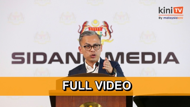 LIVE: Government spokesman Fahmi Fadzil's press conference