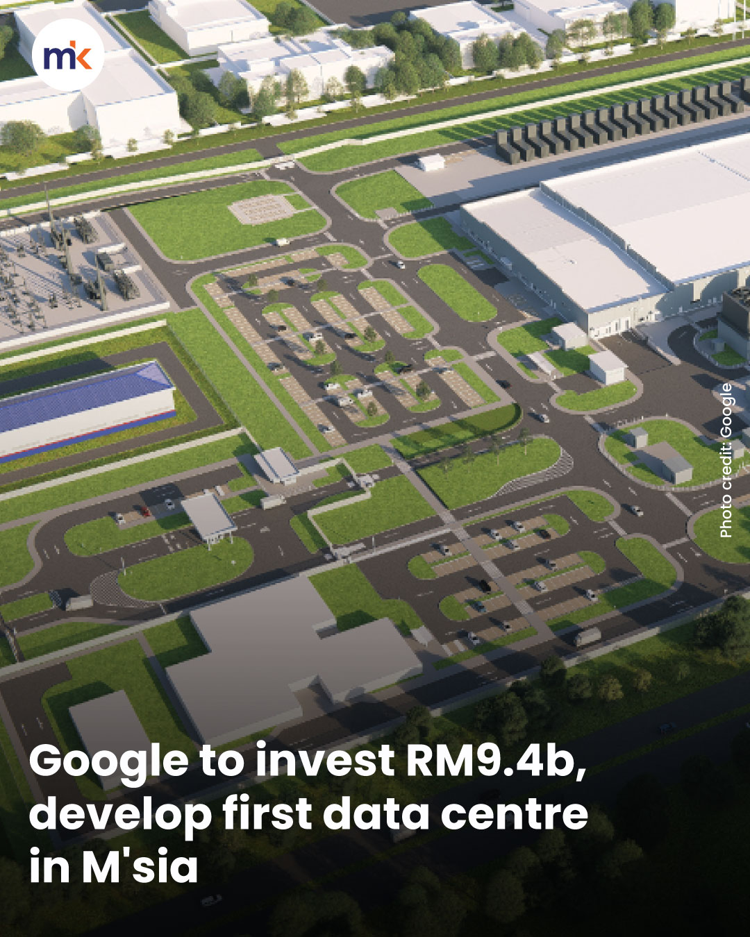 Google to invest RM9.4b, develop first data centre in M'sia