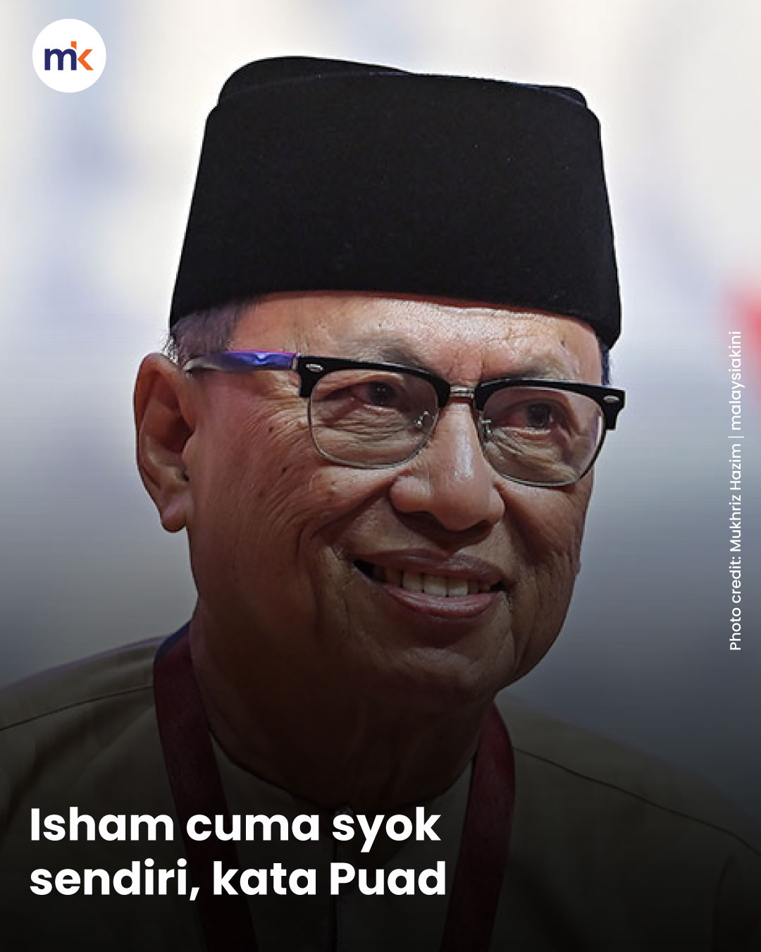 Isham cuma syok sendiri, kata Puad