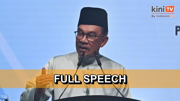 [Full video] Anwar Ibrahim's full speech at launch of National Anti-Corruption Strategy