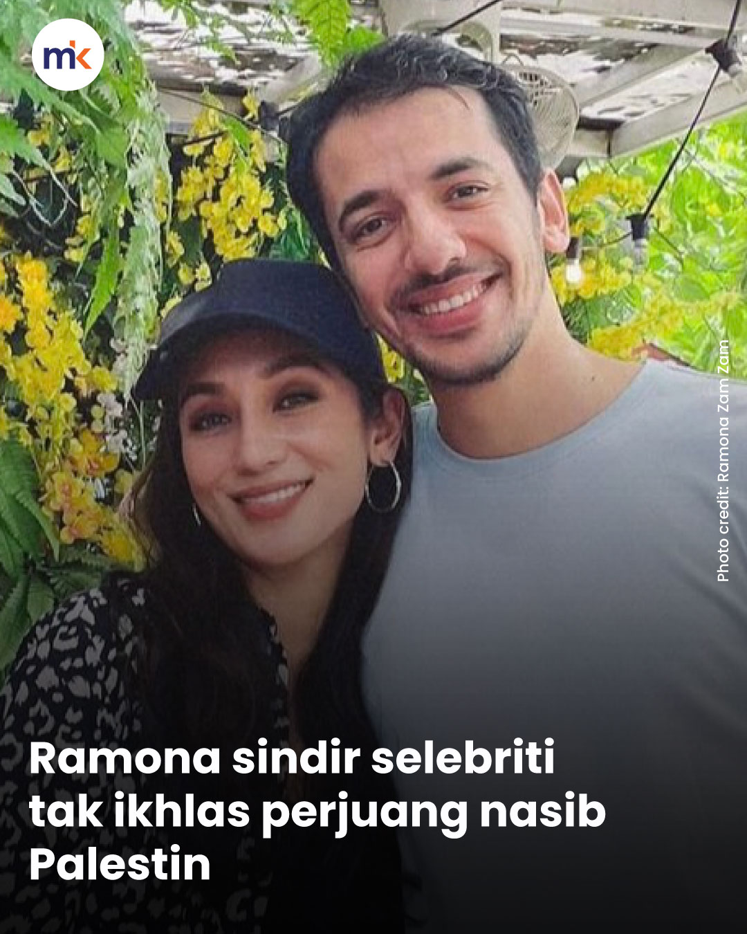 Ramona sindir selebriti tak ikhlas perjuang nasib Palestin