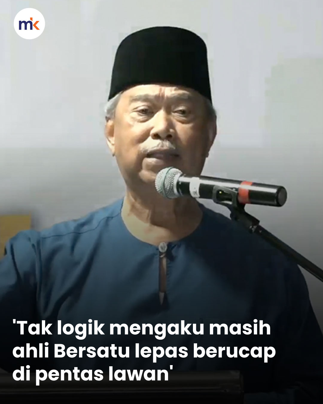 'Tak logik mengaku masih ahli Bersatu lepas berucap di pentas lawan'