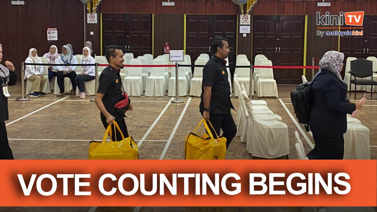 LIVE: Vote counting underway for KKB polls, updates from PN, PH command centre