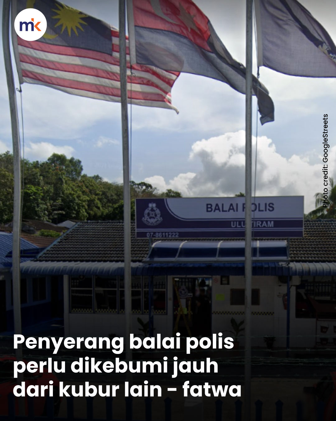 Penyerang balai polis perlu dikebumi jauh dari kubur lain - fatwa
