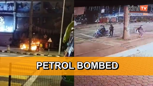 KL entertainment centre hit in petrol bomb attack