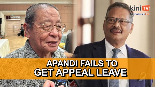 Apandi Ali loses appeal bid in defamation suit against Kit Siang