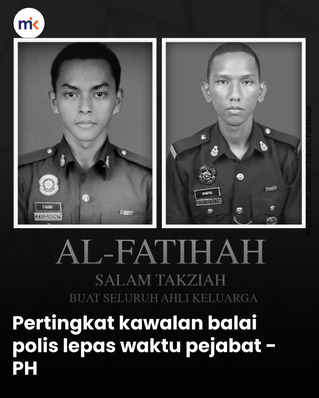 Pertingkat kawalan balai polis lepas waktu pejabat - PH